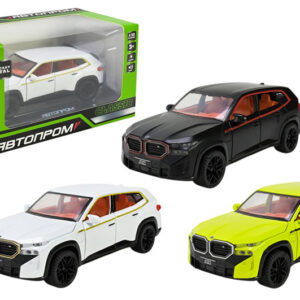 Машина AP74239 BMW XM 1:32 батарейки, світло, звук, відкриваються двері, р.19.5x9x9 см АВТОПРОМ