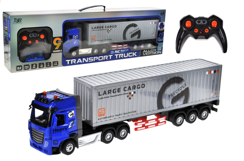 Машина вантажівка на радіокеруванні 2418-1 акумулятор р.69,6x10x20,5 см YG Toys