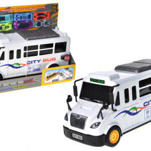 Автобус інерційний 8905 з набором машинок, в коробці р.35x14,7x25 см YG Toys