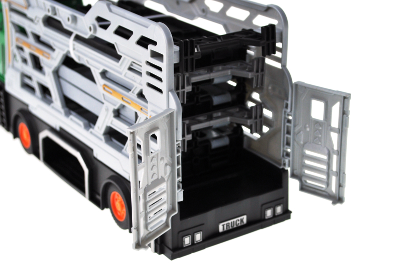 Потяг інерційний 8907 з набором машинок, в коробці р.47,5x12x25,5 см YG Toys - Зображення 3