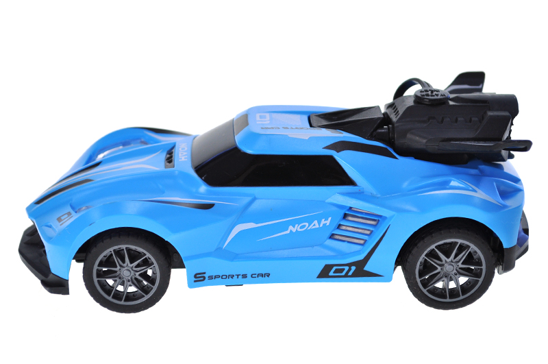 Автомобіль SL-354RHBL Spray Car Sport на радіокеруванні 1:24,блакитний,з світлом,вихлопною парою - Зображення 4