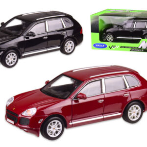 Машина металева 22431W "WELLY"1:24 PORSCHE CAYENNE TURBO, 2 кольори, в коробці 23*11*10 см