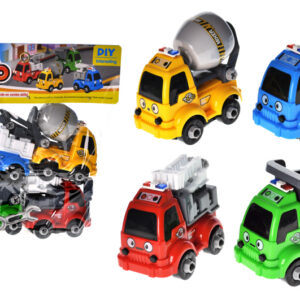 Набір машин конструкторів 666-35 в кульку 4 шт. р.32х9х29 см YG Toys