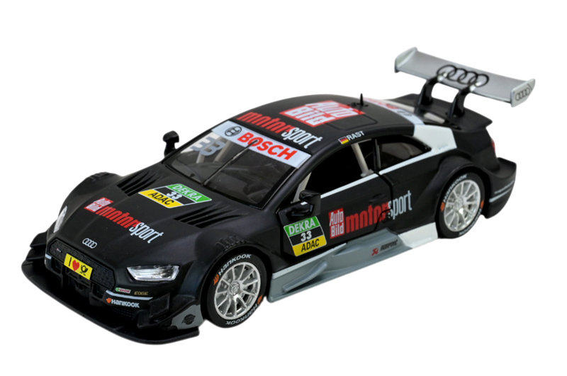 Машина металева 68448 1:32 Audi RS 5 DTM, 2 кольори, світло, звук, в коробці 18x9x8 см АВТОПРОМ - Зображення 5