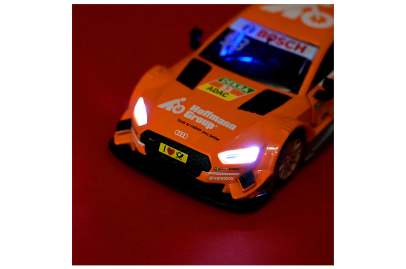 Машина металева 68448 1:32 Audi RS 5 DTM, 2 кольори, світло, звук, в коробці 18x9x8 см АВТОПРОМ - Зображення 6