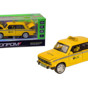 Машина металева 7643 АВТОПРОМ, 1:32-36 Lada 2106, на батарейках: світло та звук, відкриваються двері, в коробці 19*8,5*8,5 см
