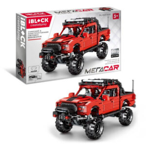 Конструктор IBLOCK PL-921-331, 989 деталей, МЕГАCAR, р-р машини 30 * 14 * 17 см, в коробці, 61*37*8 см