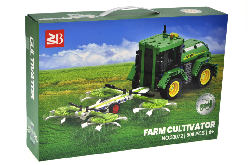 Конструктор 33072 "Комбайн" 500 дет. р.38x26x8 см YG Toys