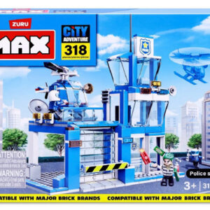 Конструктор Zuru MAX CITY Поліція 83163 318 деталей, коробка