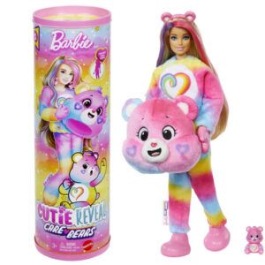 Лялька Barbie JFV60 "Cutie Reveal" серії "Care Bears: нова хвиля" – ведмедик Єдність