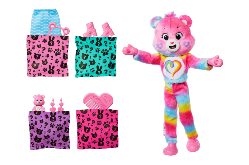 Лялька Barbie JFV60 "Cutie Reveal" серії "Care Bears: нова хвиля" – ведмедик Єдність - Зображення 3