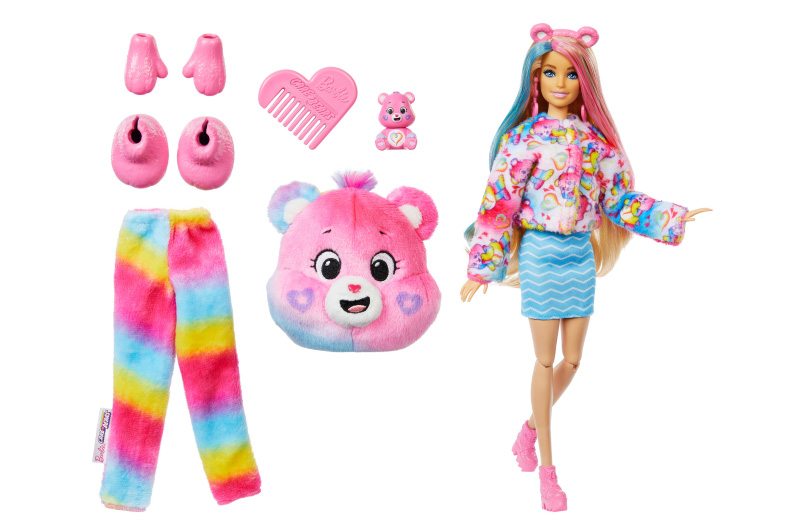 Лялька Barbie JFV60 "Cutie Reveal" серії "Care Bears: нова хвиля" – ведмедик Єдність - Зображення 4