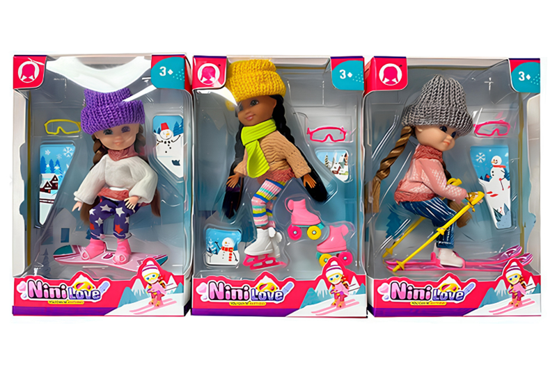 Лялька "Nini Love" з аксесуарами, в коробці, 3види 55860 р.13*6*19,5см - Зображення 7