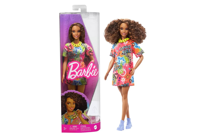 Лялька Barbie "Модниця" в яскравій сукні-футболці