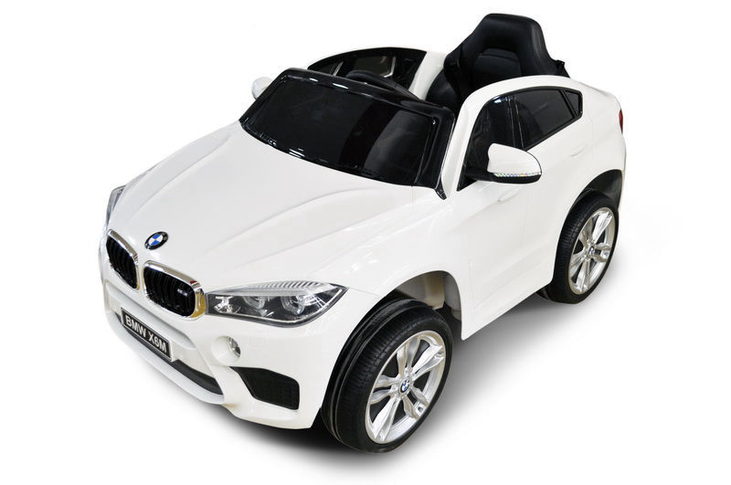 Електромобіль Kidsauto BMW X6 M чорний JJ2199 2*6V7AH 2X35W з радіокеруванням 2,4G, з функцією MP3, гніздом для картки USB/TF - Зображення 2