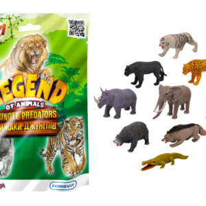 Стретч-іграшка у вигляді тварини 30/CN23 серії Legend of animals Максі – Хижаки джунглів (у диспл) #SBABAM