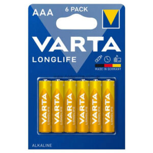 Батарейки Varta LR-03 Long Life Power блістер шт.6