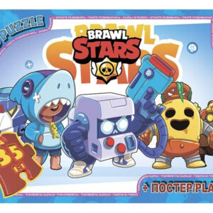 Пазли 35 ел. ТМ "G-Toys" із серії "Brawl Stars" (Бравл Старс) BS360