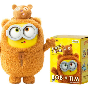 Колекційна м'яка іграшка з кільцем 25ZB301XHRTJ001 РOP TOP 52Toys серії "Bob & Tim" - ПОСІПАКИ (у дисп., в ас.)