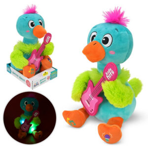 М'яка інтерактивна іграшка Disco Pals KH88/001 страус у коробці 15*20*30 KidsHits