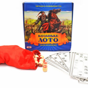 Лото з дерев`яними бочонками "Козацьке" 341 STRATEG