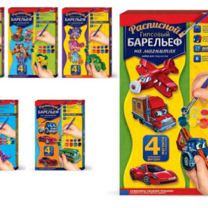 Набір для творчості "Барельєф" малий РГБ-02-01,02,03...12 DANKO
