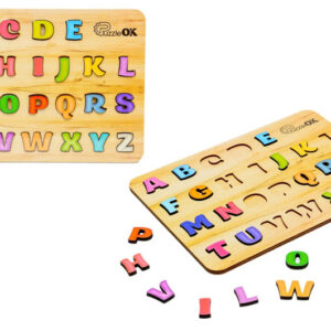 Cортер Puz-11229 "Абетка англійська" дерев'яний PuzzleOK