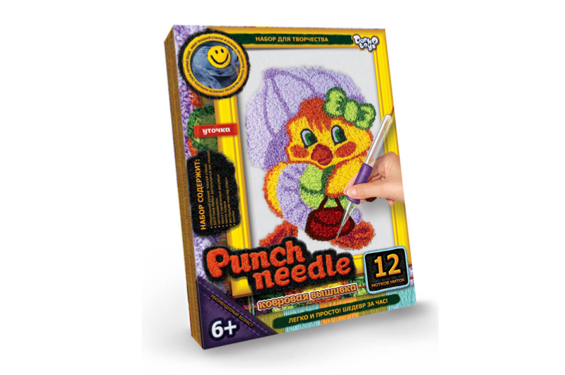 Набір для творчості "PUNCH NEEDLE" коврова вишивка PN-01-01,02,03,04,05...10 DANKO - Зображення 3