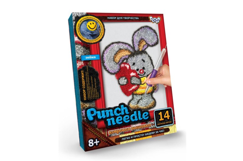 Набір для творчості "PUNCH NEEDLE" коврова вишивка PN-01-01,02,03,04,05...10 DANKO - Зображення 10
