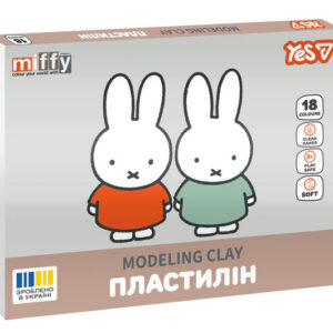 Пластилін 540721 "Miffy" 18 кол., 360г Yes