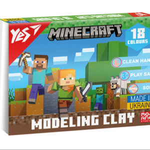 Пластилін 540678 "Minecraft" 18 кольорів Yes