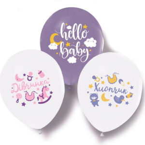 Повітряні кульки 5700 "Hello baby" ТМ "Твоя Забава"